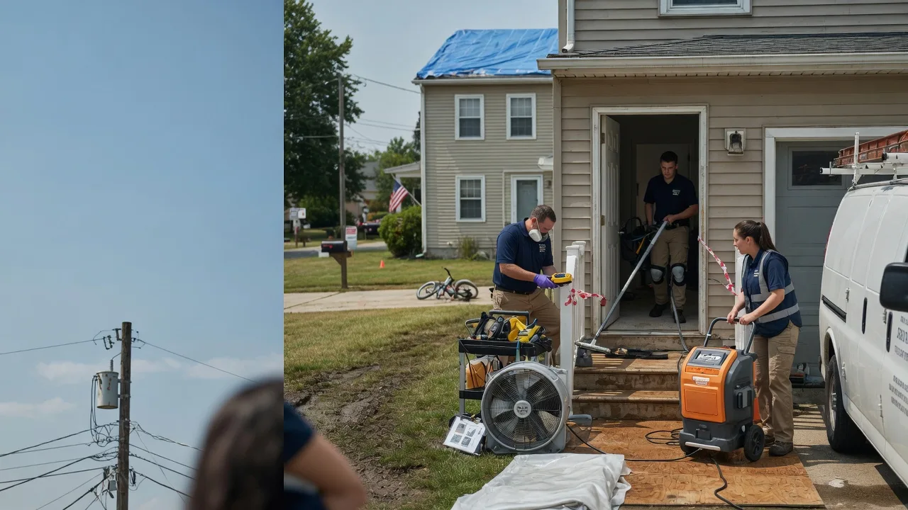 Water Damage Repair in Tussy, OK near me